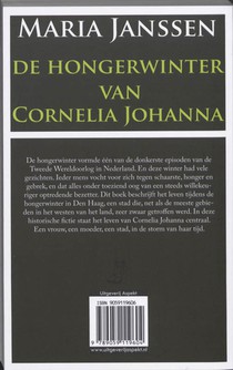 De hongerwinter van Cornelia Johanna achterzijde