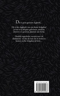 Warrior Cats - Dagboek achterzijde
