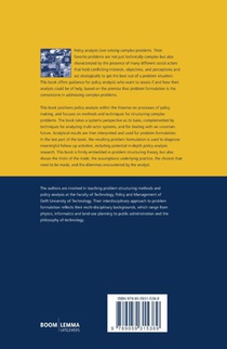 Policy Analysis of Multi-Actor Systems achterzijde