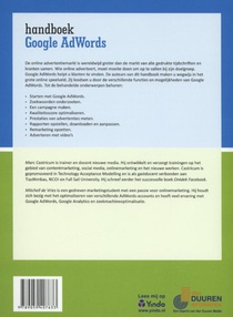 Handboek Google Adwords achterzijde