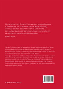 Ottolenghi het kookboek achterzijde