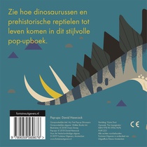 Pop-up dinosaurussen achterzijde