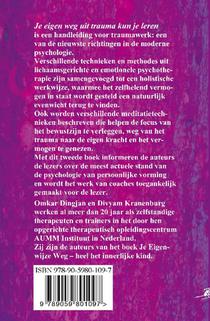 Je eigen weg uit trauma kun je leren achterzijde