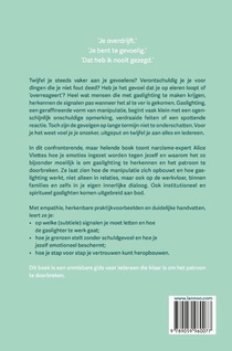 Gaslighting ontmaskerd achterzijde