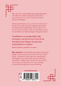 De gouden raad van Lucky Cat achterzijde