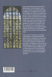 Willem van Oranje en Leiden achterzijde