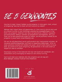 De vijf gewoontes achterzijde