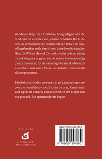 De weg van de hoogtijden achterzijde