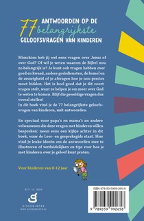 Antwoorden op de 77 belangrijkste geloofsvragen van kinderen achterzijde