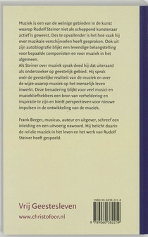 Rudolf Steiner over muziek achterzijde