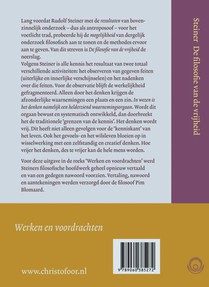 De filosofie van de vrijheid achterzijde