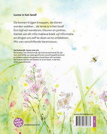 Lente in het land achterzijde