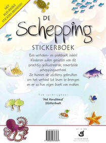 De Schepping (stickerboek) achterzijde