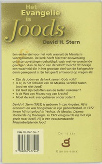 Het evangelie is joods... een eerherstel achterzijde