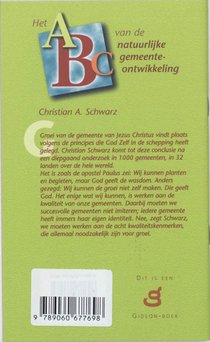 Het ABC van de natuurlijke gemeenteontwikkeling achterzijde