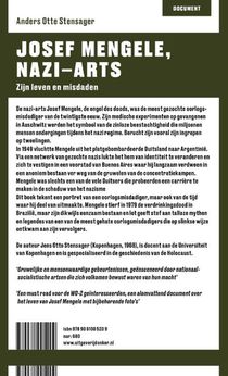 Josef Mengele, Nazi - Arts achterzijde
