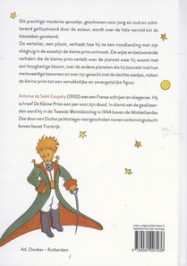 De kleine prins achterzijde