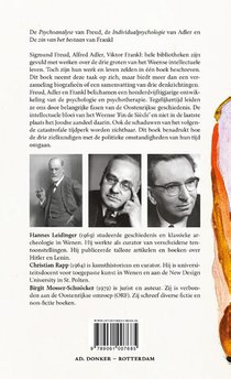 Freud, Adler, Frankl achterzijde