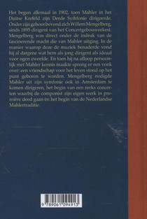 Mahler en Mengelberg achterzijde