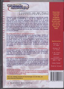 Wiskunde voor de brugklas achterkant