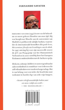 Vrijheid, gelijkheid, burgerschap achterzijde