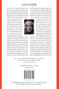 Een kleine filosofie van het ongeloof achterzijde