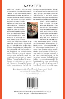 Een kleine filosofie van de grote levensvragen achterzijde