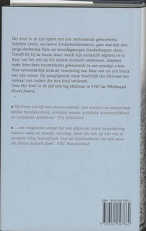 Het kind in de tijd achterzijde