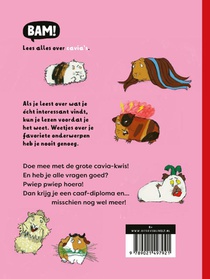 De grote cavia-kwis achterzijde