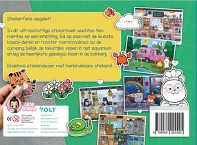 Schattig stickeren achterzijde