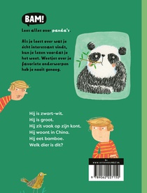 BAM! Ik lees: Een boek over panda’s (maar niet alleen) achterzijde