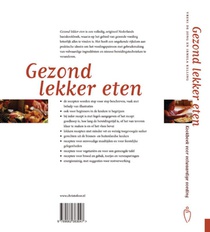 Gezond lekker eten achterzijde