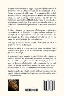 Genoeg geweest achterzijde