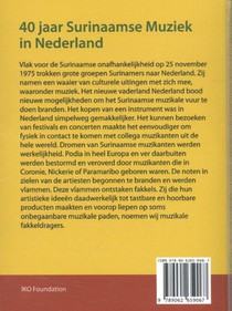 40 Jaar Surinaamse muziek in Nederland achterkant