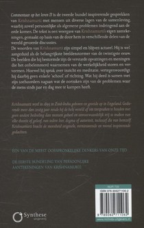 Commentaar op het leven achterzijde