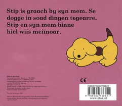 Stip en syn mem achterzijde