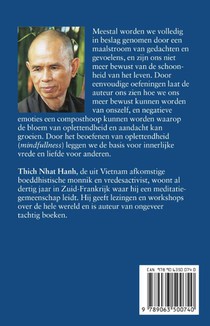 Vrede aanraken achterzijde