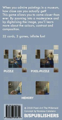 Pixel-Art Game: The Milkmaid achterkant