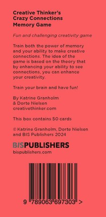 Creative Thinker's: Crazy Connections Memory Game achterkant