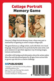 Collage Portrait Memory Game achterkant