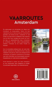 Vaarroutes Amsterdam achterzijde
