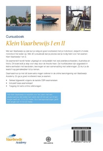Vaarbewijs Academy Cursusboek Klein Vaarbewijs I en II achterzijde