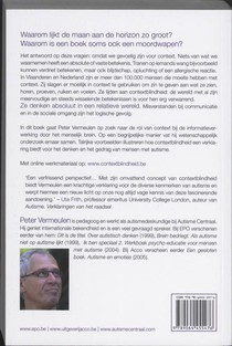 Autisme als contextblindheid achterzijde