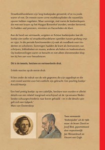 De handel en wandel van de boekenjood achterzijde