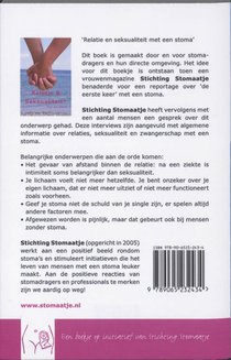 Relatie en seksualiteit met een stoma achterzijde