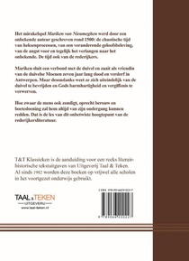 Mariken van Nieumeghen achterzijde