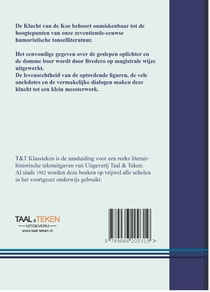 De klucht van de Koe achterzijde