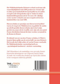 Van den vos Reynaerde achterzijde