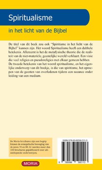 Spiritualisme achterzijde