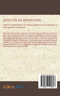Jezus en de menschen achterzijde